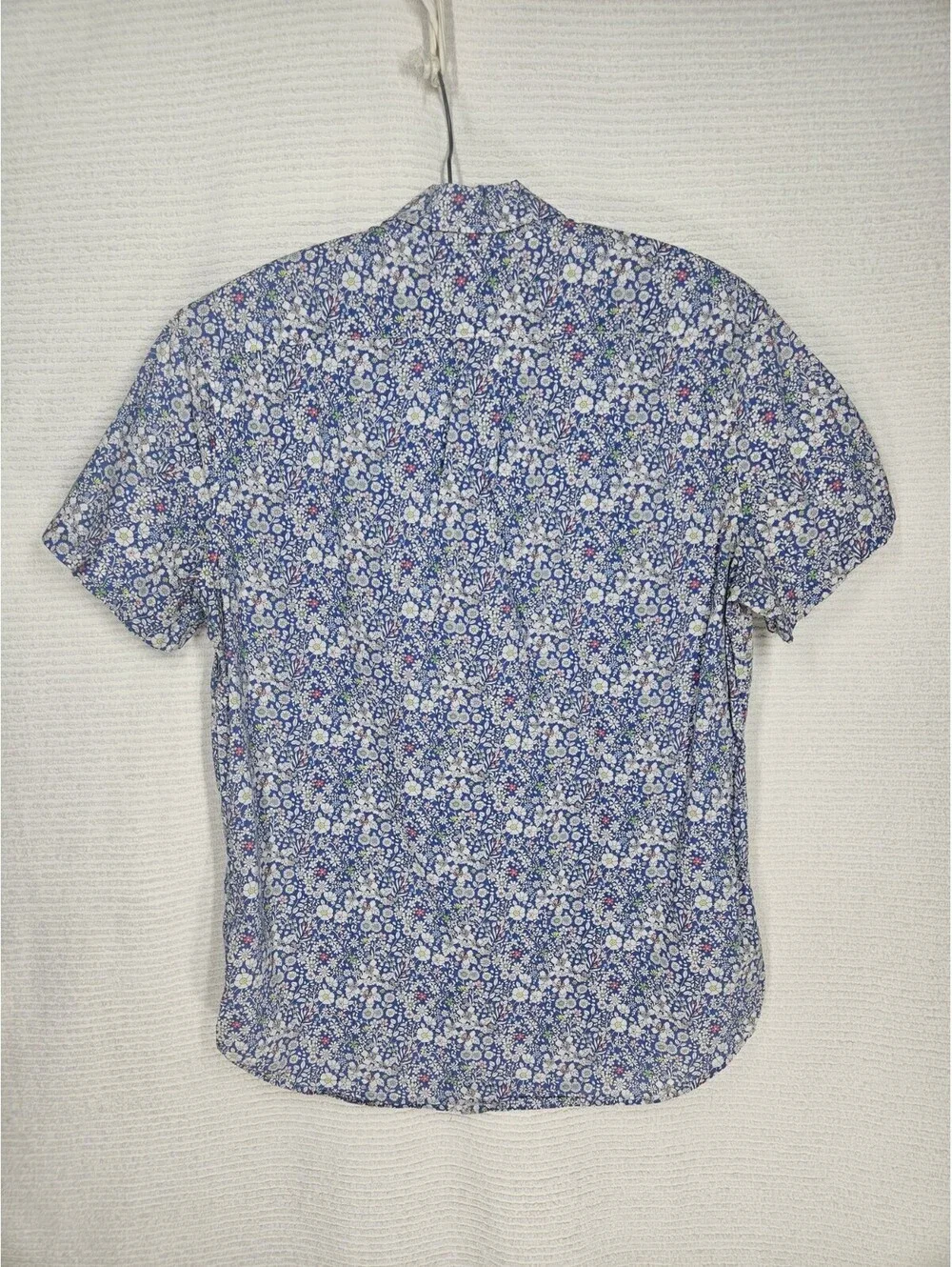J Crew Liberty of London Men’s Short Sleeve Floral Small 100% Cotton Lawn Retro